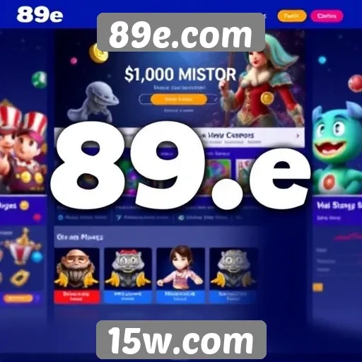 Interface do usuário e experiência no 89e.com